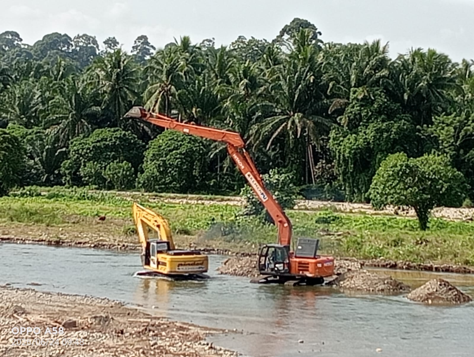 Kegiatan Pembangunan Sungai Air Nipis